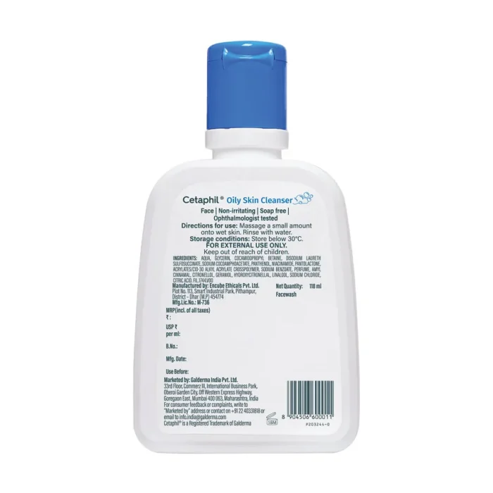 Cetaphil Oily Skin Cleanser - Image 2