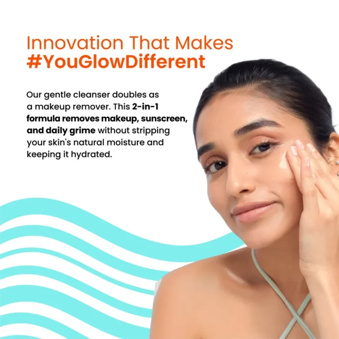 Foxtale The Daily Duet Hydrating Cleanser & Make-Up Remover - Image 5