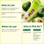 Plix Avocado Ceramide Moisture Rush Juicy Cleanser - Image 2