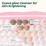 Plix Guava Glow Juicy Cleanser For Skin Brightening With Vitamin C - Image 2