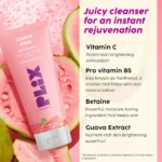 Plix Guava Glow Juicy Cleanser For Skin Brightening With Vitamin C - Image 3