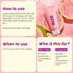 Plix Guava Glow Juicy Cleanser For Skin Brightening With Vitamin C - Image 4