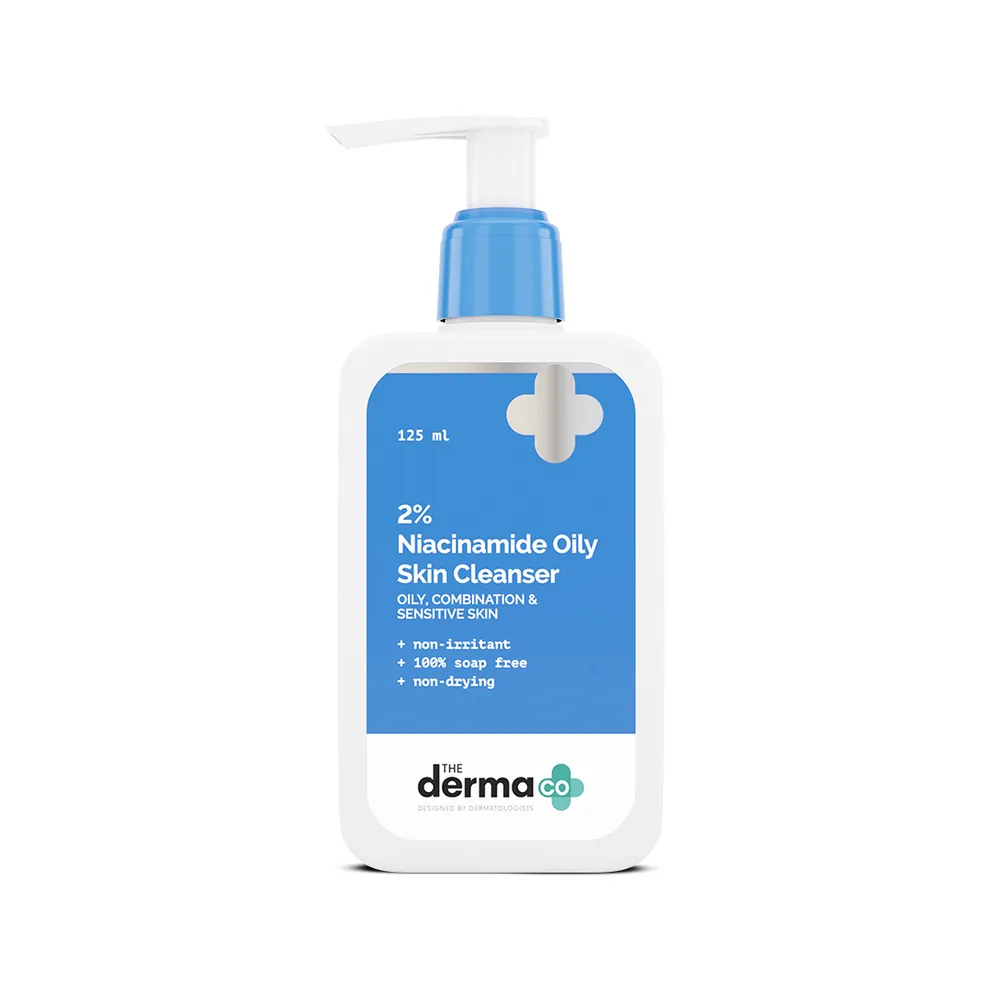 the derma co 125ml The Derma Co 2% Niacinamide Oily Skin Cleanser