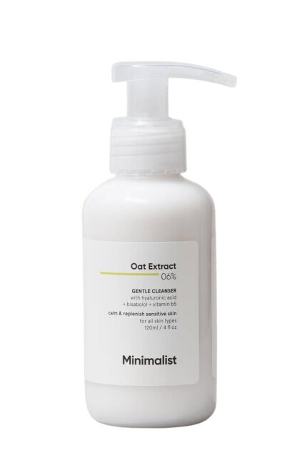 Minimalist Oat Extract 6% Gentle Cleanser Hydrating Face Wash