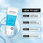 Jovees Derma Rice Water & 10% Niacinamide Glowing Skin Cleanser Face Wash - Image 5