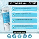 Jovees Derma Rice Water & 10% Niacinamide Glowing Skin Cleanser Face Wash - Image 3