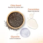 Mamaearth Chia Calming Face Cleanser with Chia Seed & Ceramides - Image 3